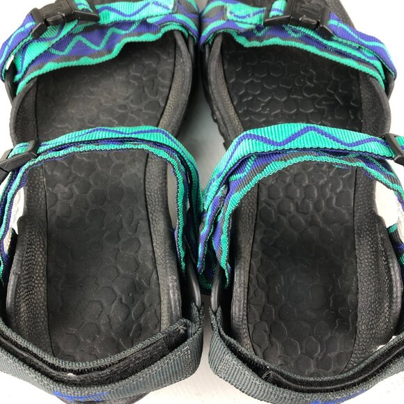 Nike VTG 90\'s Men\'s 12 ACG Deschutz+ Blue Green Buckle Outdoor Water Sandals main image 7